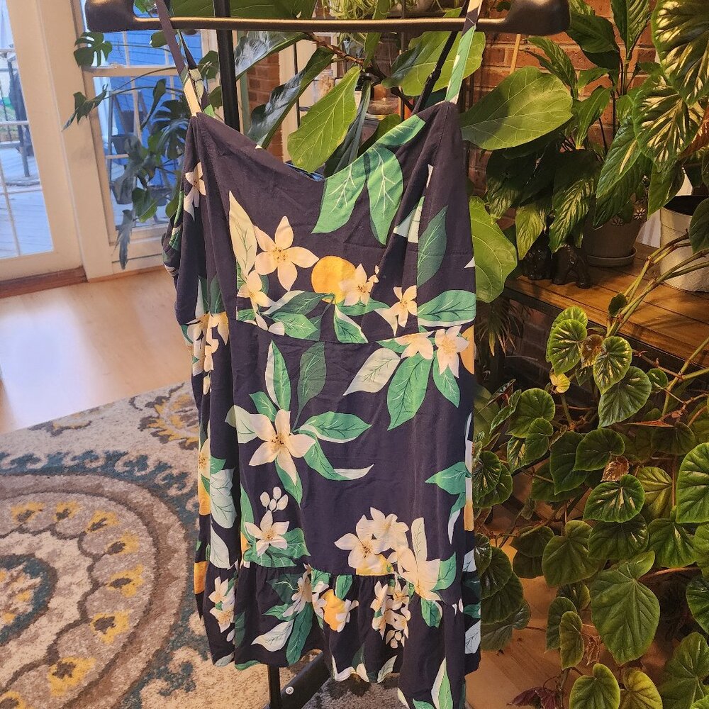 Old Navy Fit & Flare Tiered Cami Dress